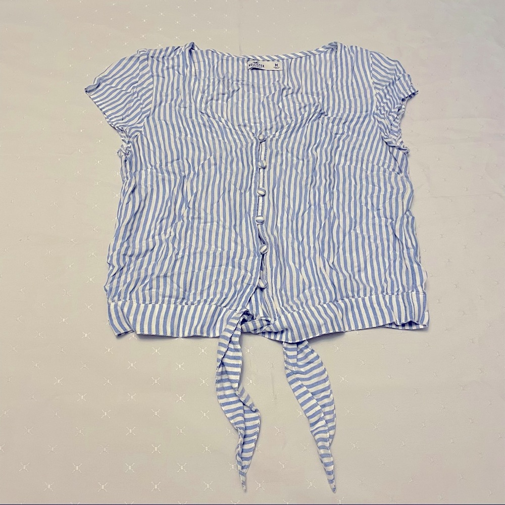 HOLLISTER - Striped Crop Top
